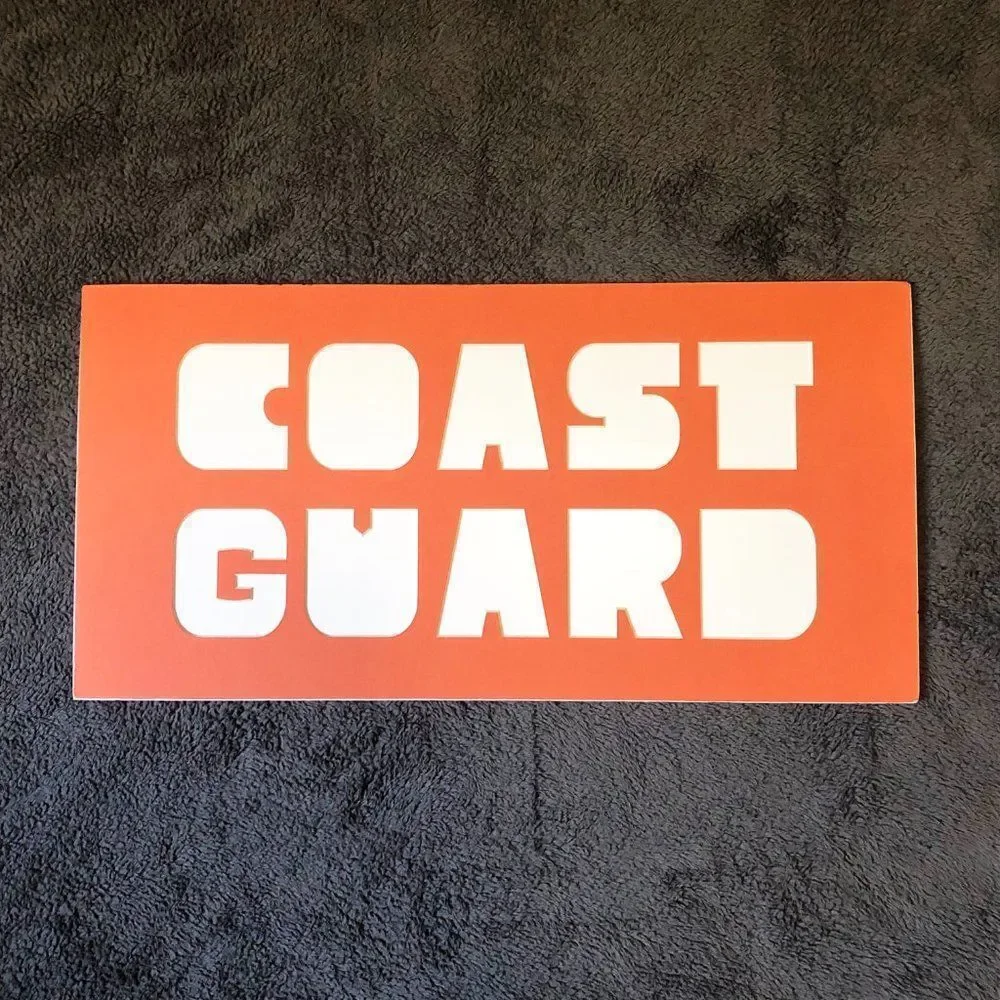 10x20 Orange Coast Guard Photo Mat‎